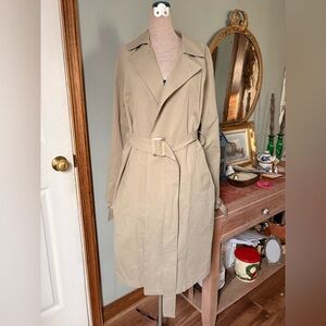 Lulu's Beige Trench Coat